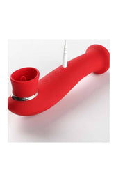 Maia Toys - Destiny Suction Tongue Wand - Red - Stag Shop