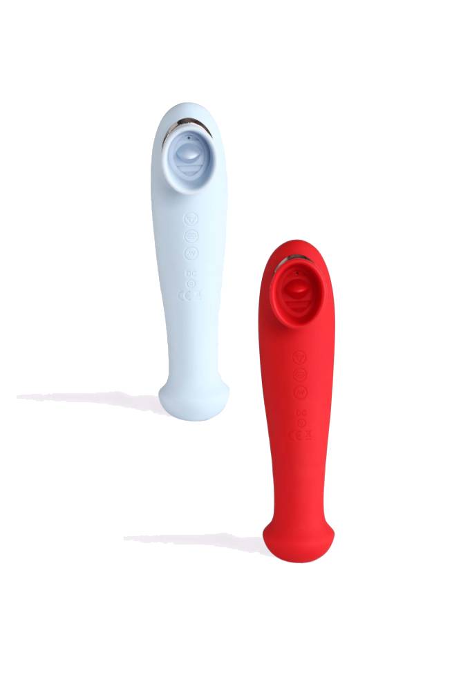 Maia Toys - Destiny Suction Tongue Wand - Assorted Colors | Stag Shop Maia Toys - Destiny Suction Tongue Wand - Assorted Colors | Stag Shop