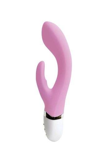Evolved - Devilish Rabbit Vibrator - Pink - Stag Shop