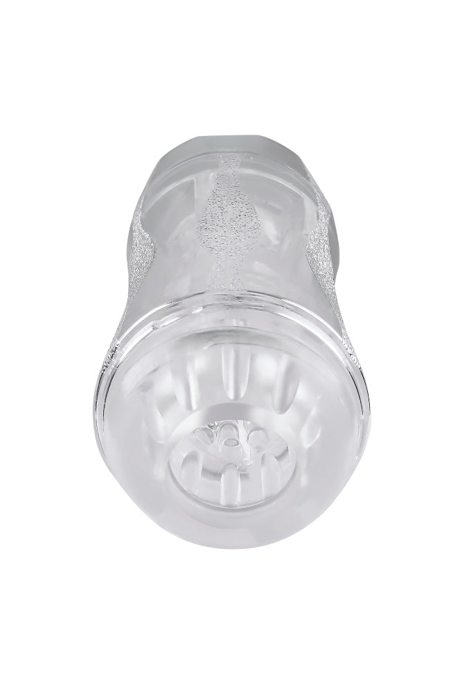 Evolved - Gender X - Double Fantasy Stroker - Clear - Stag Shop