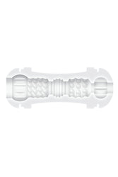 Evolved - Gender X - Double Fantasy Stroker - Clear - Stag Shop