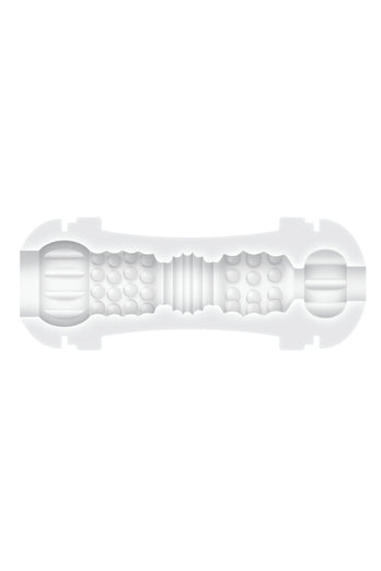 Evolved - Gender X - Double Fantasy Stroker - Clear - Stag Shop
