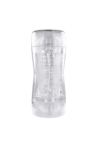 Evolved - Gender X - Double Fantasy Stroker - Clear - Stag Shop