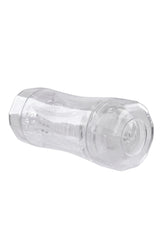 Evolved - Gender X - Double Fantasy Stroker - Clear - Stag Shop