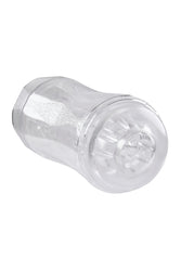 Evolved - Gender X - Double Fantasy Stroker - Clear - Stag Shop