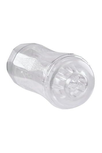 Evolved - Gender X - Double Fantasy Stroker - Clear - Stag Shop