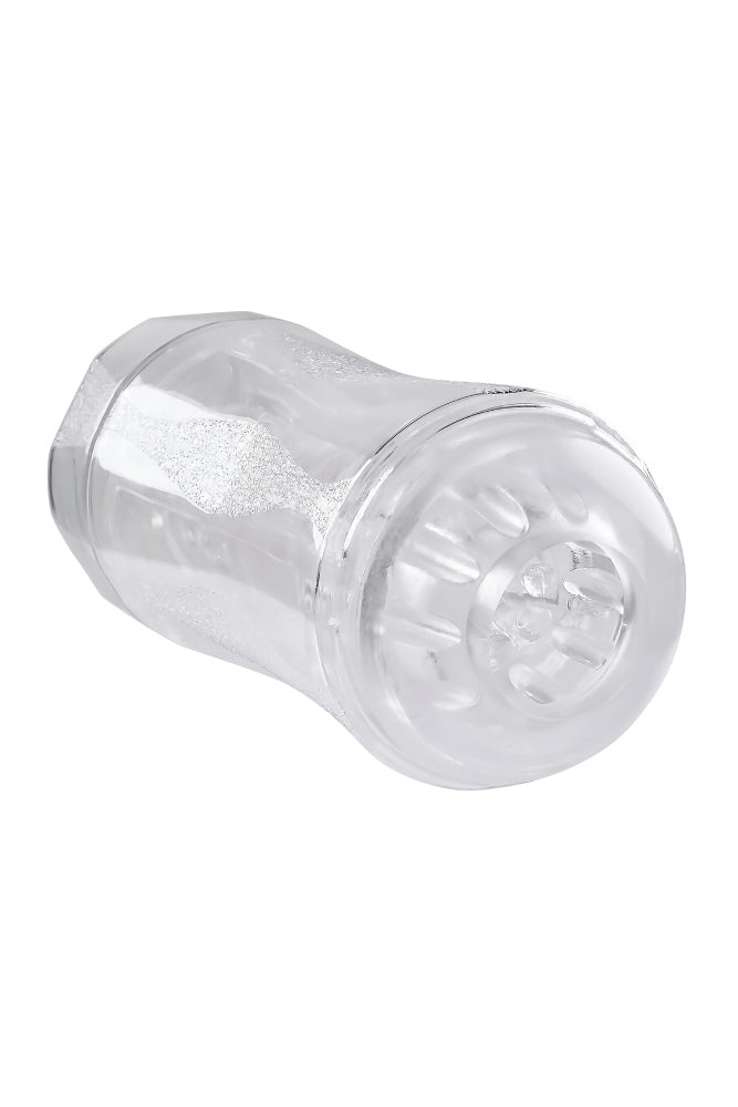 Evolved - Gender X - Double Fantasy Stroker - Clear - Stag Shop