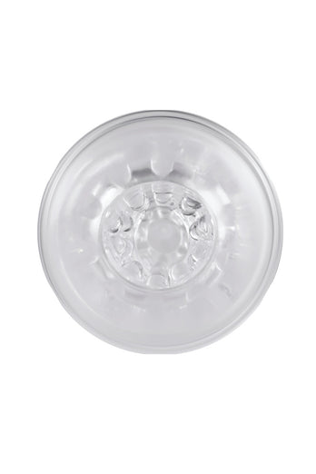 Evolved - Gender X - Double Fantasy Stroker - Clear - Stag Shop