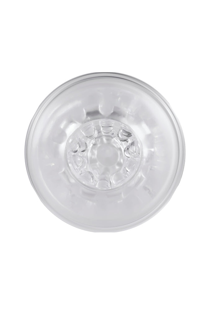 Evolved - Gender X - Double Fantasy Stroker - Clear - Stag Shop