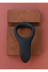 Lovense - Diamo Bluetooth Vibrating Cock Ring - Black - Stag Shop