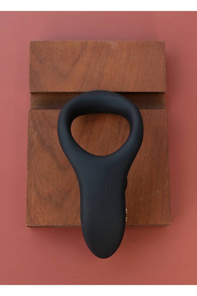 Lovense - Diamo Bluetooth Vibrating Cock Ring - Black - Stag Shop