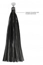 Ouch by Shots Toys - Diamond Studded Whip - Black - Stag Shop