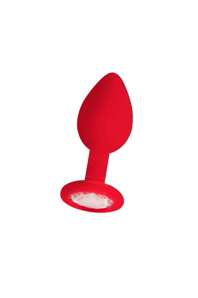 Ouch by Shots Toys - Diamond Butt Plug - Assorted Colours & Sizes - Stag Shop