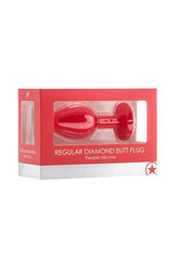 Ouch by Shots Toys - Diamond Butt Plug - Assorted Colours & Sizes - Stag Shop
