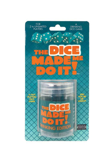 Little Genie - The Dice Made Me Do It - Drinking Edition - Stag Shop