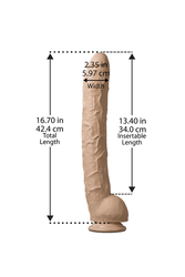 Doc Johnson - Dick Rambone 17 Inch Cock - Stag Shop
