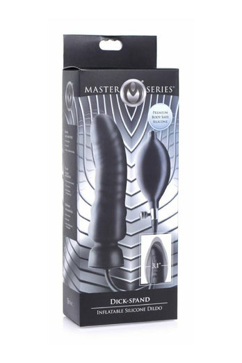 XR Brands - Dick-Spand - Inflatable Silicone Dildo - Stag Shop