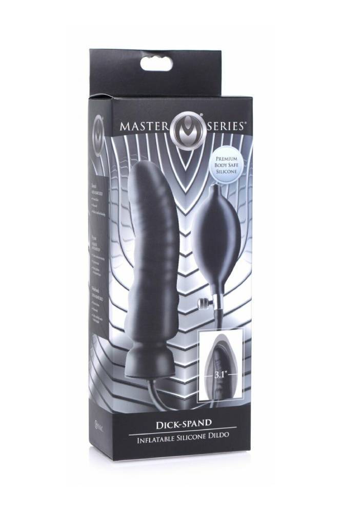 XR Brands - Dick-Spand - Inflatable Silicone Dildo - Stag Shop