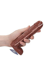 Shots Toys - Dicky Soap with Balls - Cum Covered - Brown - Stag Shop