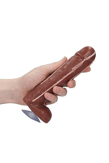 Shots Toys - Dicky Soap with Balls - Cum Covered - Brown - Stag Shop