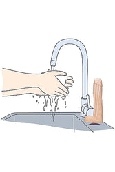 Shots Toys - Dicky Soap with Balls - Cum Covered - Beige - Stag Shop