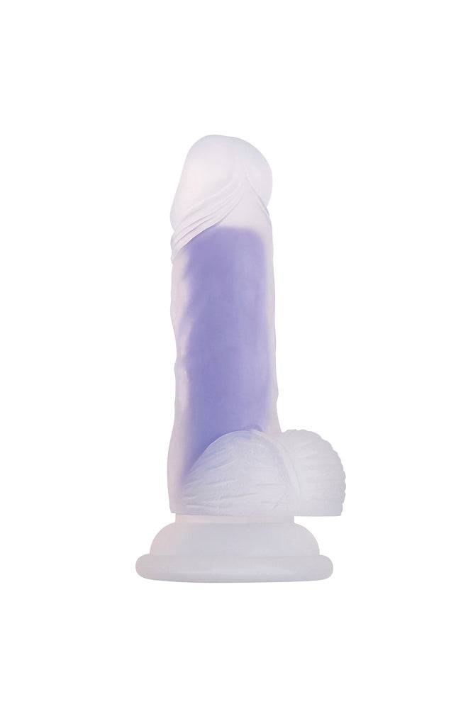 Evolved - Luminous Mini Dildo - Purple - Stag Shop