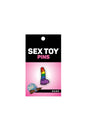 Wood Rocket - Rainbow Dildo Enamel Pin - Stag Shop