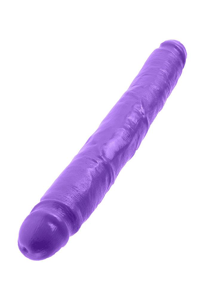 Pipedream - Dillio - Realistic Double Ended Dildo - 12 inch - Purple - Stag Shop