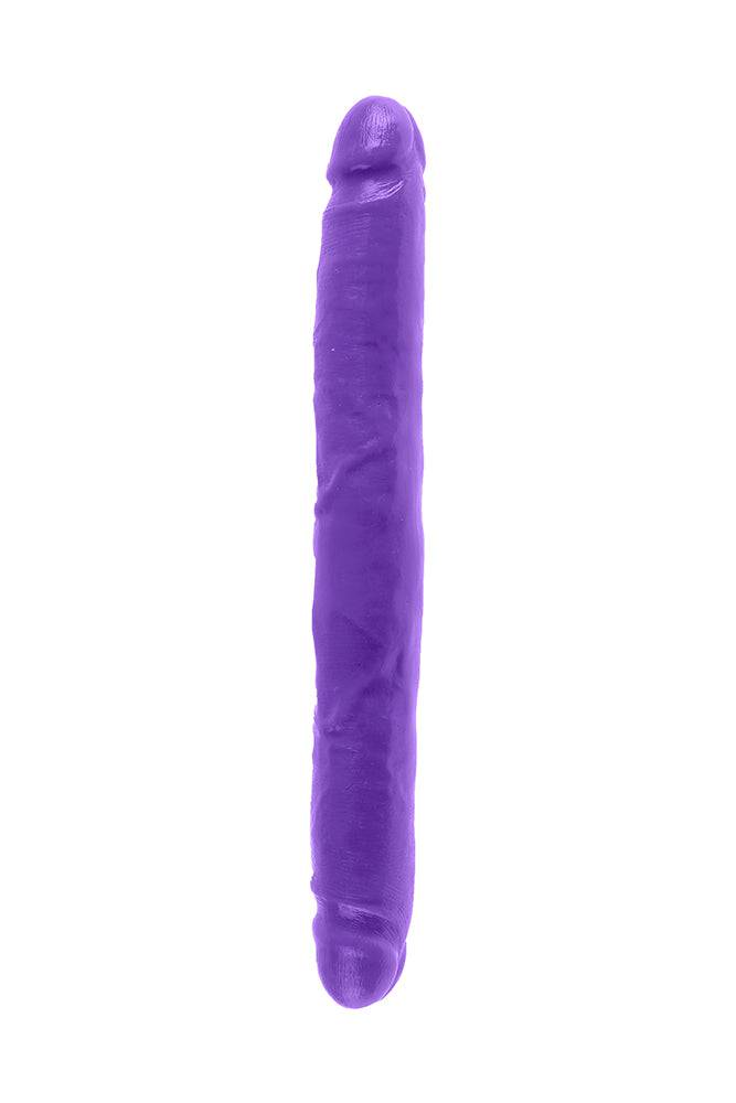 Pipedream - Dillio - Realistic Double Ended Dildo - 12 inch - Purple - Stag Shop