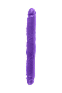 Thumbnail for Pipedream - Dillio - Realistic Double Ended Dildo - 12 inch - Purple - Stag Shop