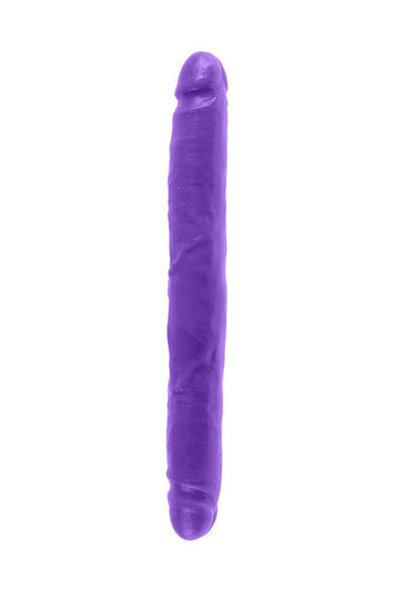 Pipedream - Dillio - Realistic Double Ended Dildo - 12 inch - Purple - Stag Shop