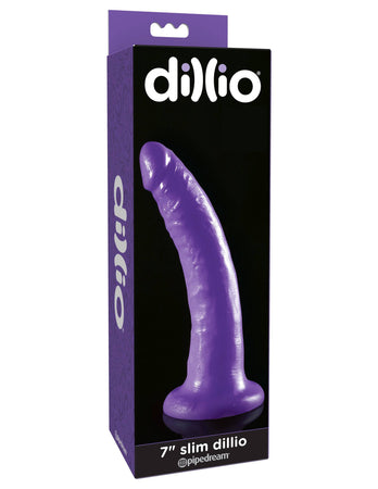 Pipedream - Dillio - Realistic Slim Dildo - 7 inch - Assorted - Stag Shop