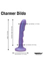 Tantus - Charmer Silicone Dildo - Purple - Stag Shop