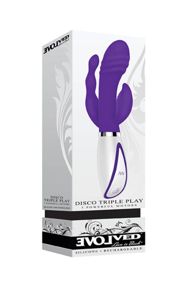 Evolved - Disco Triple Play - Purple - Stag Shop