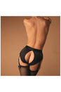 Lovely Planet - Strap-on-Me - Diva Strap-On Gartered Harness - Black - Stag Shop