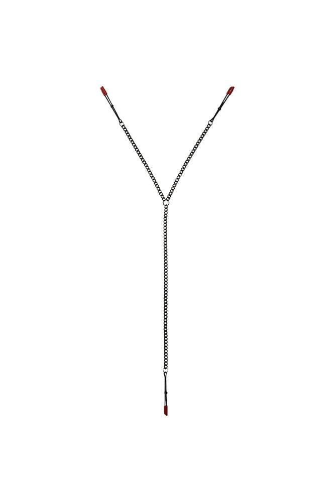 Kink By Doc Johnson - Pinch Nipple & Clit Tweezer Clips - Stag Shop