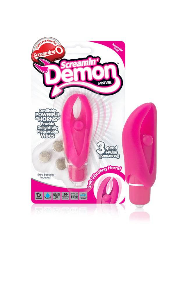 Screaming O - Screamin' Demon - Vibrating Bullet with Textured Sleeve - Stag Shop