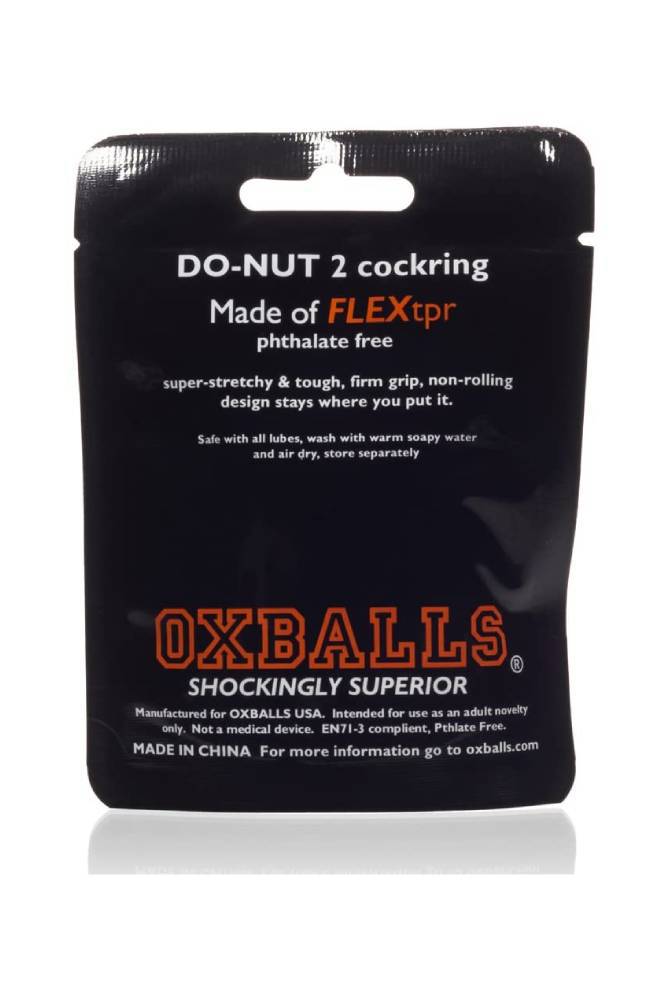 Oxballs - Atomic Jock - Do-Nut-2 Cock Ring - Assorted Colours - Stag Shop