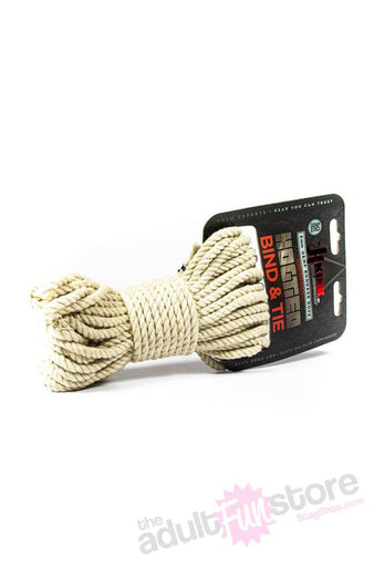 Kink By Doc Johnson - Bind & Tie - Hemp Bondage Rope - 50ft - Stag Shop