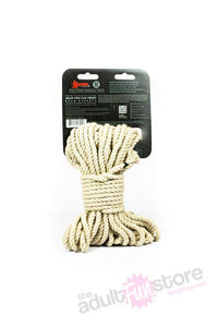 Thumbnail for Kink By Doc Johnson - Bind & Tie - Hemp Bondage Rope - 50ft - Stag Shop