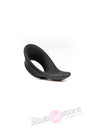Kink By Doc Johnson - Cock Jock - Silicone C-Ring - Black - Stag Shop