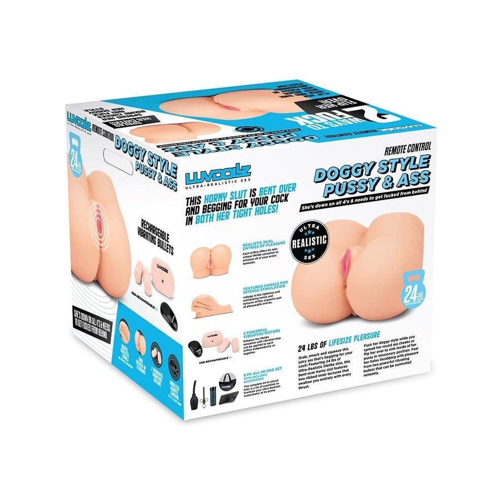 Electric Eel - Luvdollz - Remote Control Doggy Style Pussy & Ass - Stag Shop