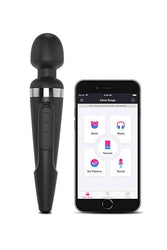 Lovense - Domi Bluetooth Massage Wand - Black - Stag Shop