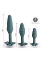 Maia Toys - Doobies Butt Plug Set - Green - Stag Shop