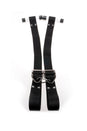 Pipedream - Command by Sir Richard's - Bondage Door Cuffs - Black - Stag Shop