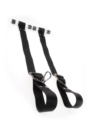 Pipedream - Command by Sir Richard's - Bondage Door Cuffs - Black - Stag Shop