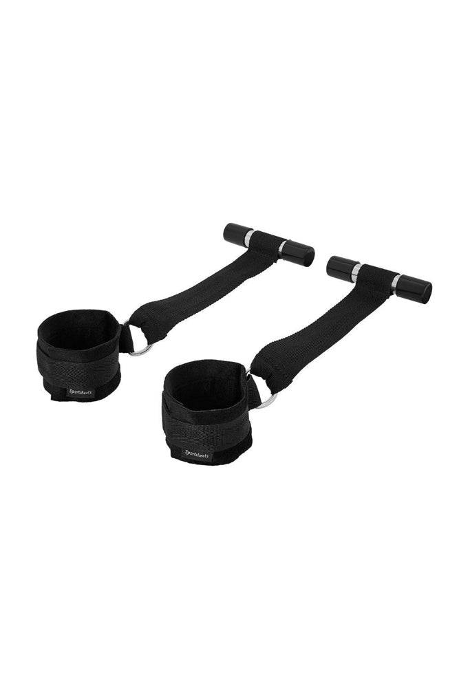 Sportsheets - Door Jam Cuffs - Black - Stag Shop