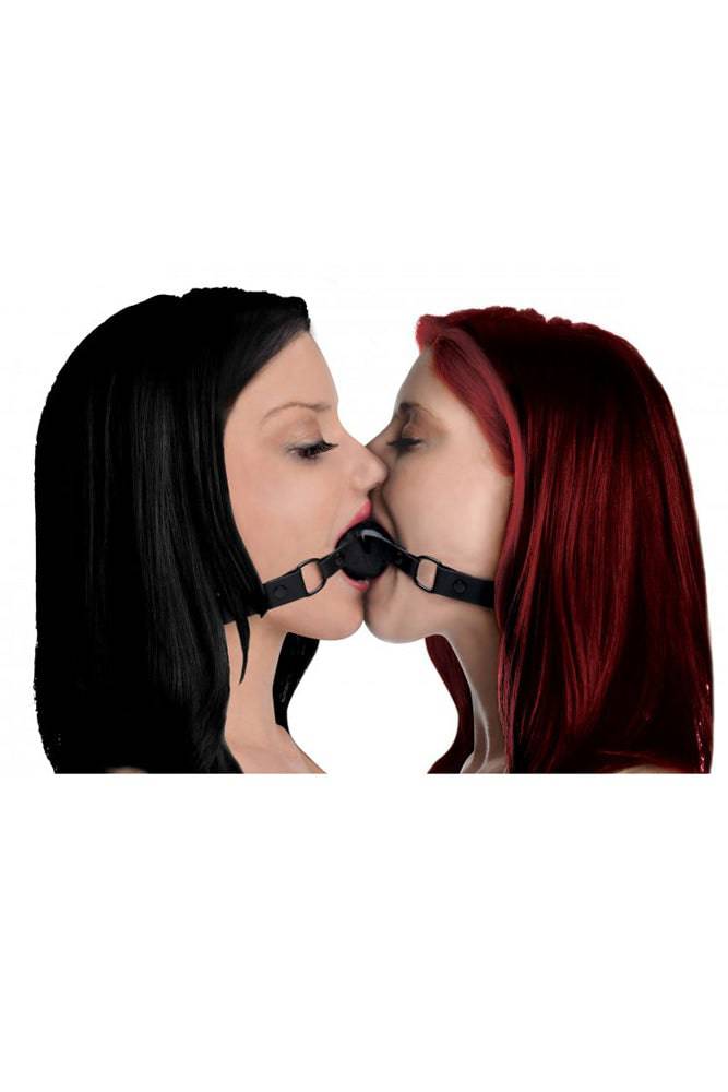 XR Brands - Master Series - Doppleganger - Silicone Double Mouth Gag - Stag Shop