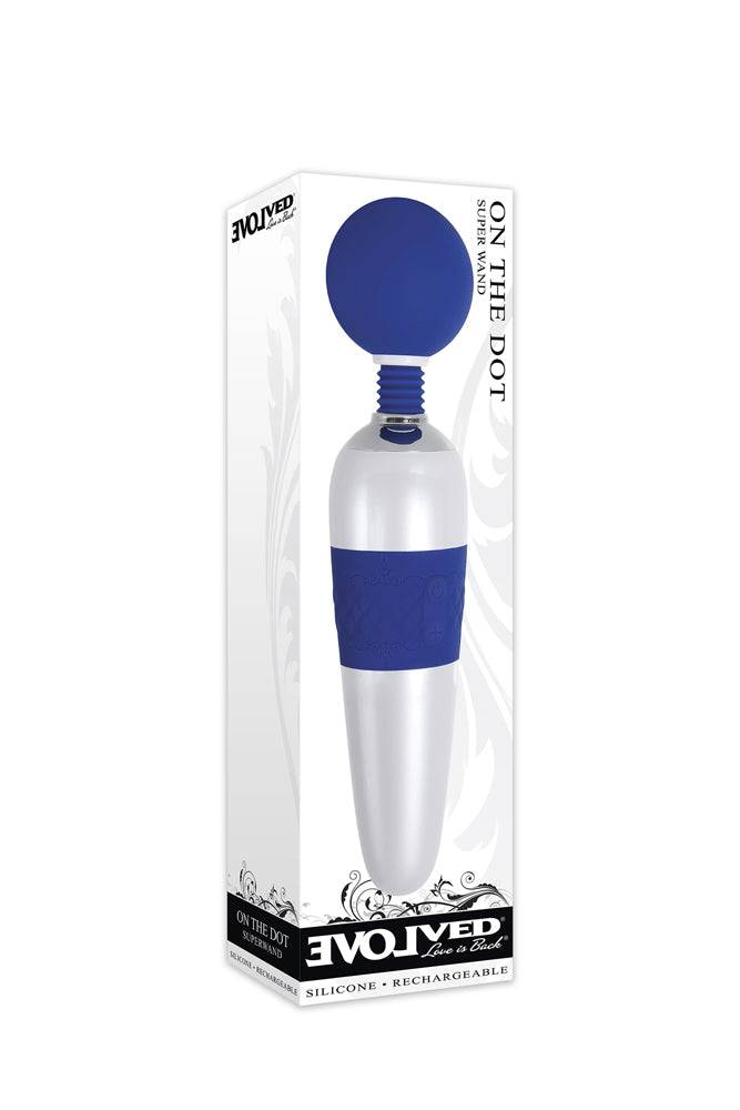 Evolved - On The Dot Wand - Blue/White - Stag Shop