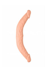 Shots Toys - RealRock Skin - 14 Inch Double Ended Dildo - Beige - Stag Shop